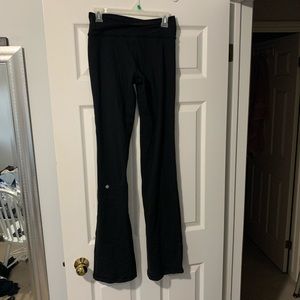 Lululemon groove flared leg yoga pants